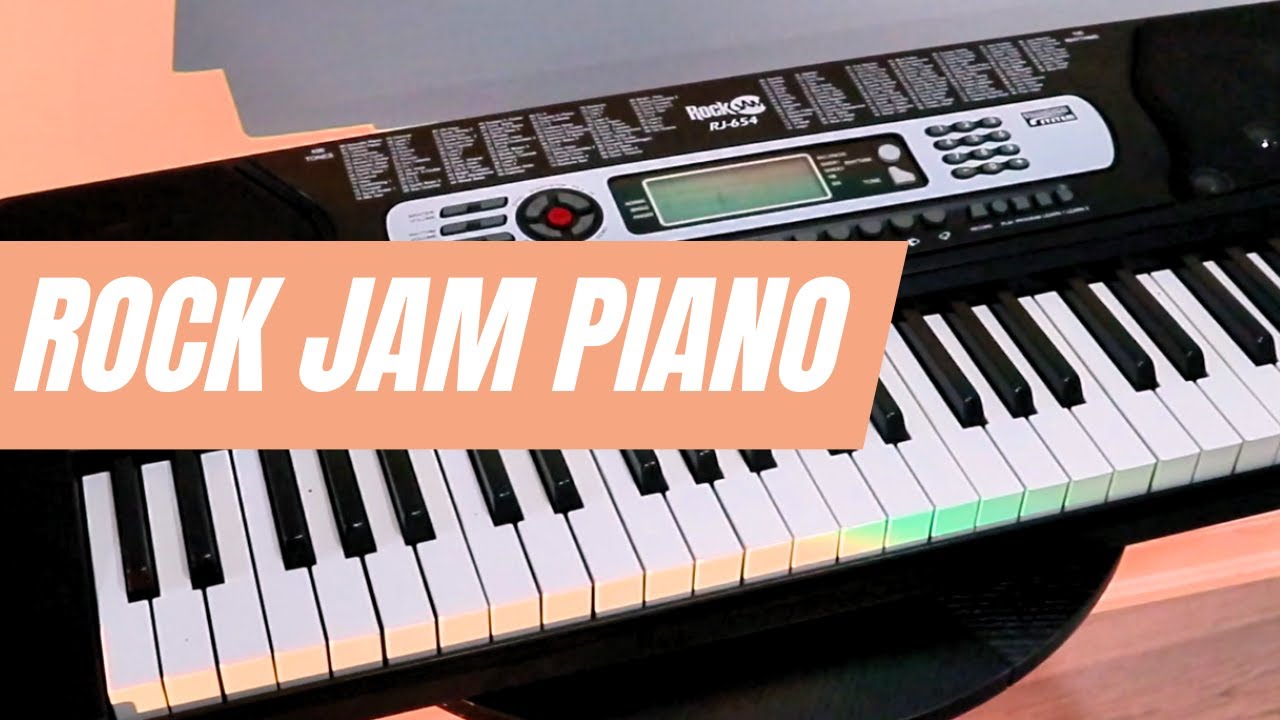 ✓ ROCKJAM 54 Key Piano 🎹- QUICK Review - YouTube