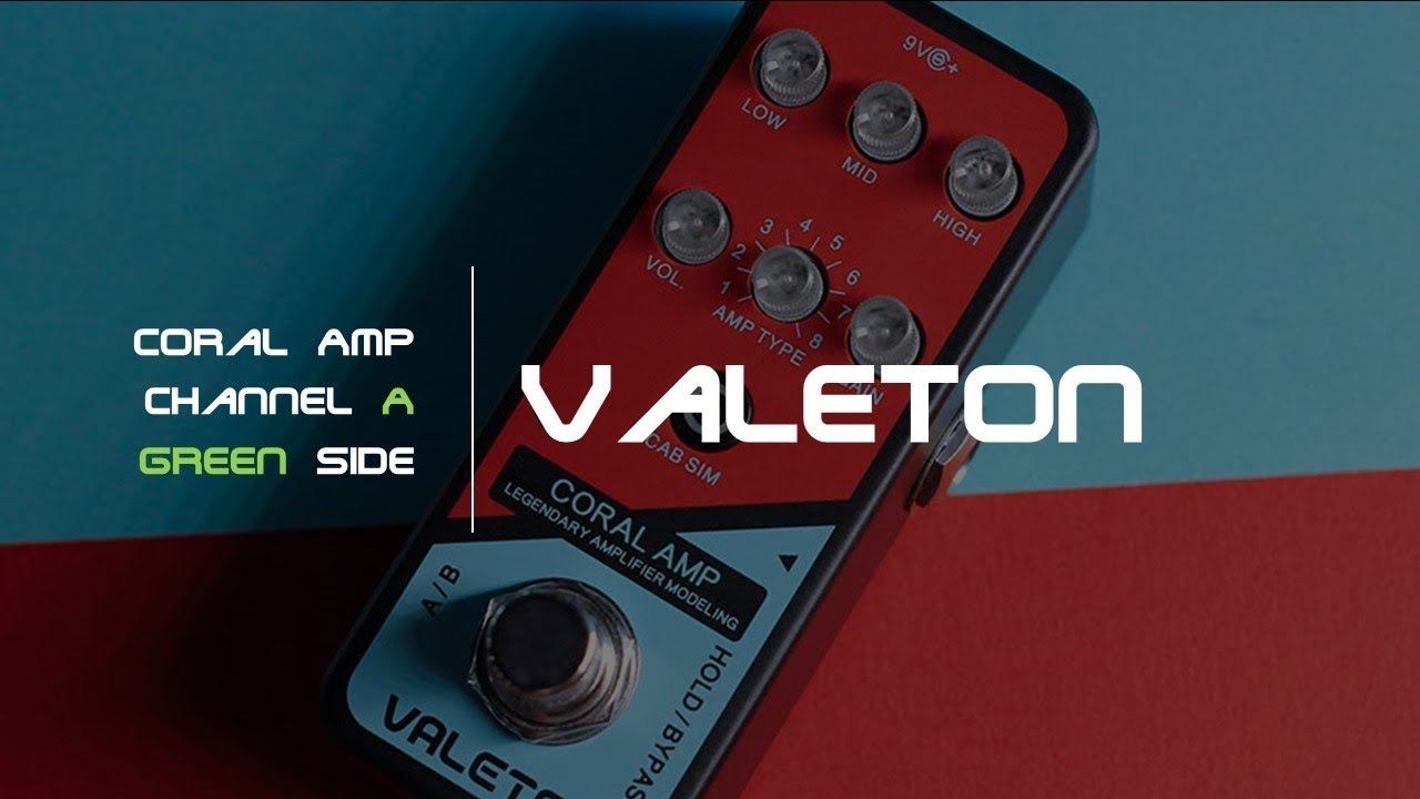 VALETON CORAL AMP ギターエフェクター ミニサイズエフェクター