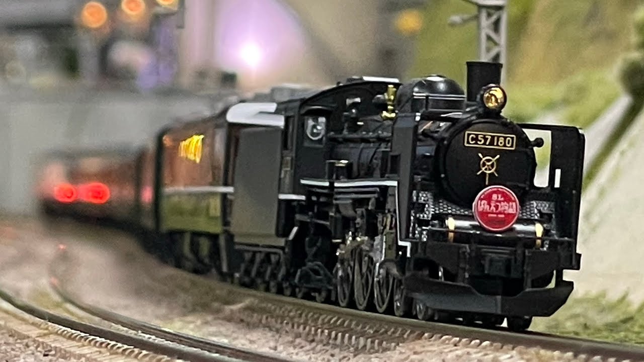 Nゲージ＞東京本店 3番線の紹介動画（SLばんえつ物語号）Nゲージ 鉄道