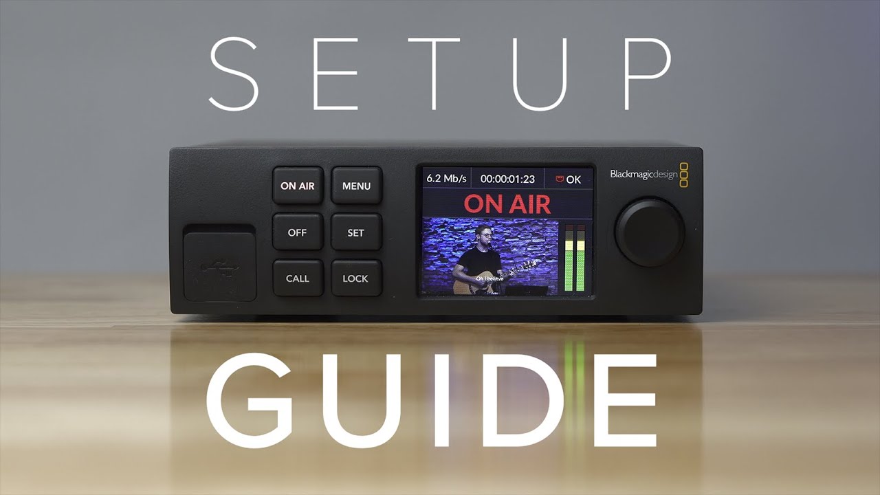 Web Presenter HD - SETUP GUIDE - YouTube