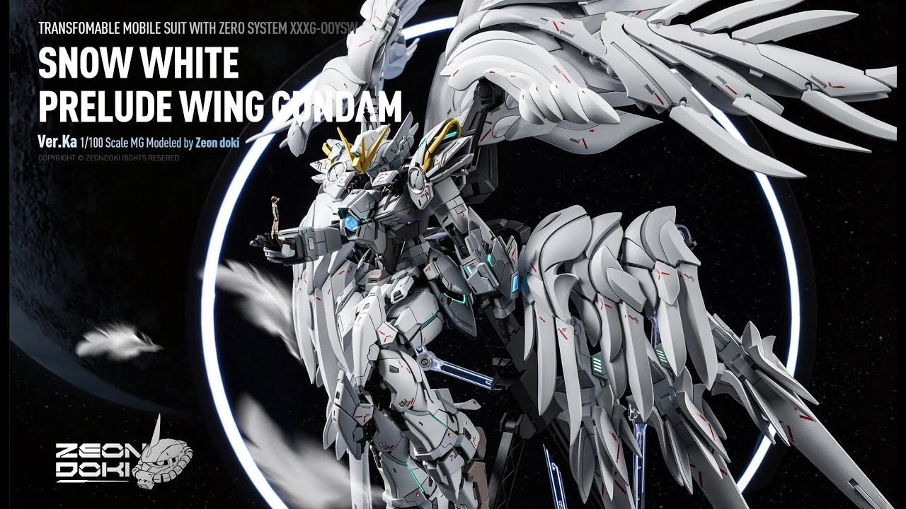 ウイングガンダムスノーホワイトプレリュード?? | Custom MG Wing