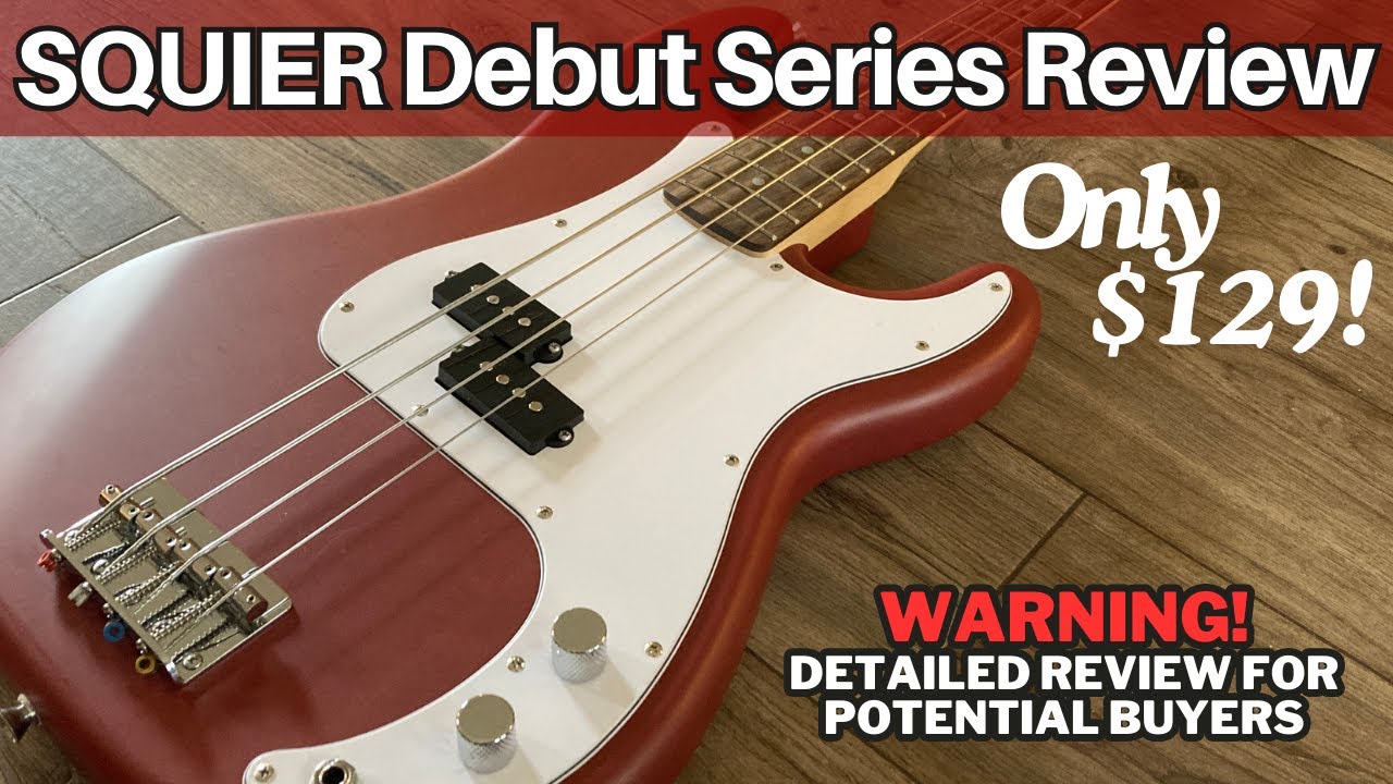 Squier Debut Series - Precision Bass Everything Review - YouTube
