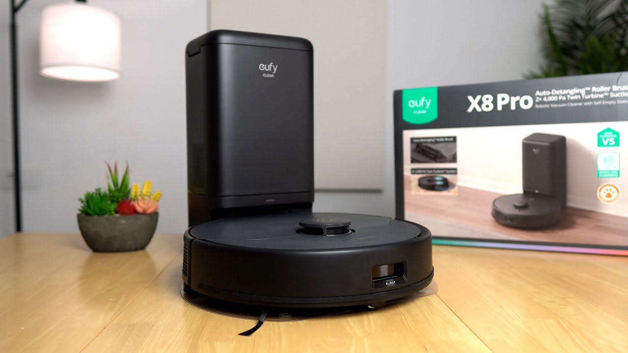 eufy Clean X8 Pro - Tangle Free Cleaning With Self Empty Station