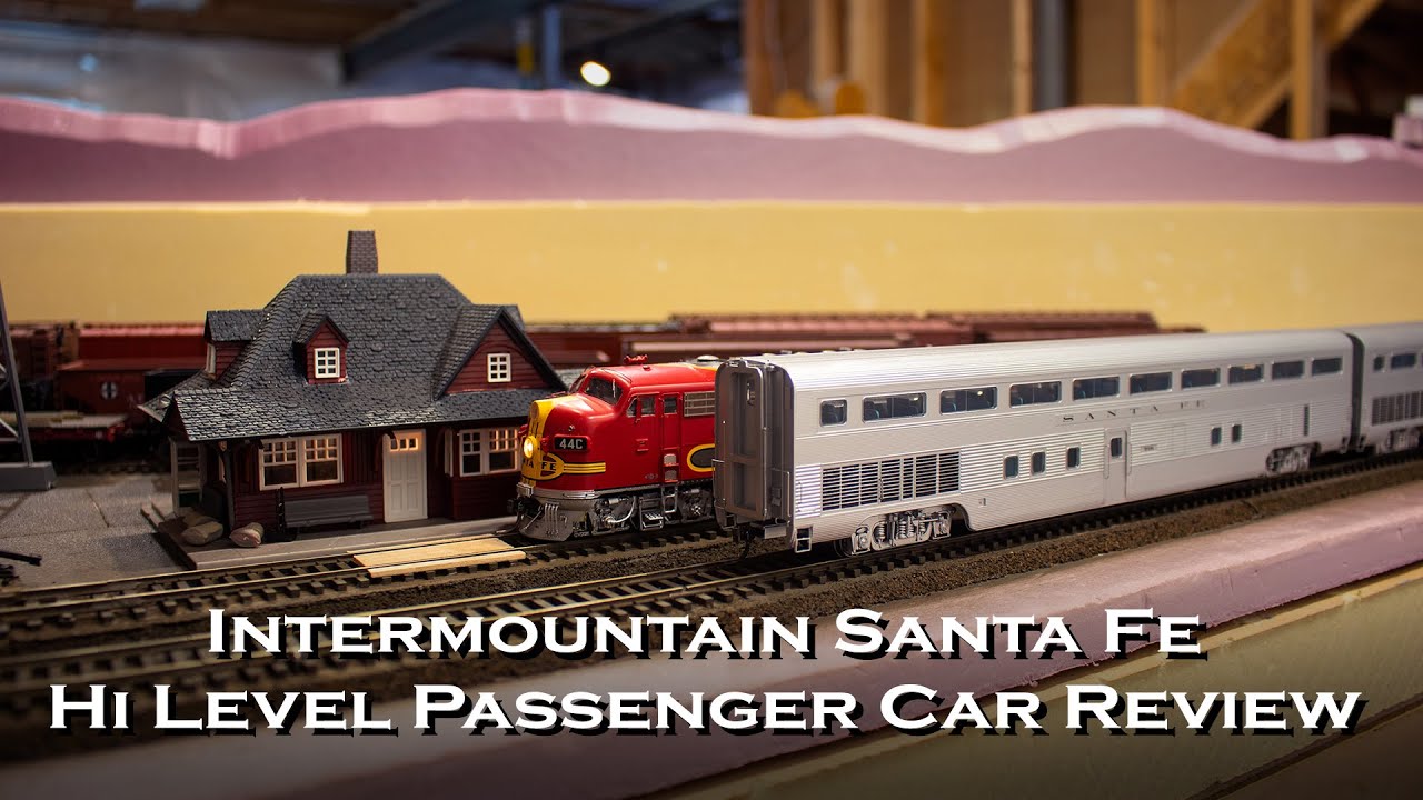 Intermountain / TSP HO Santa Fe Hi Liner El Capitan Passenger Cars