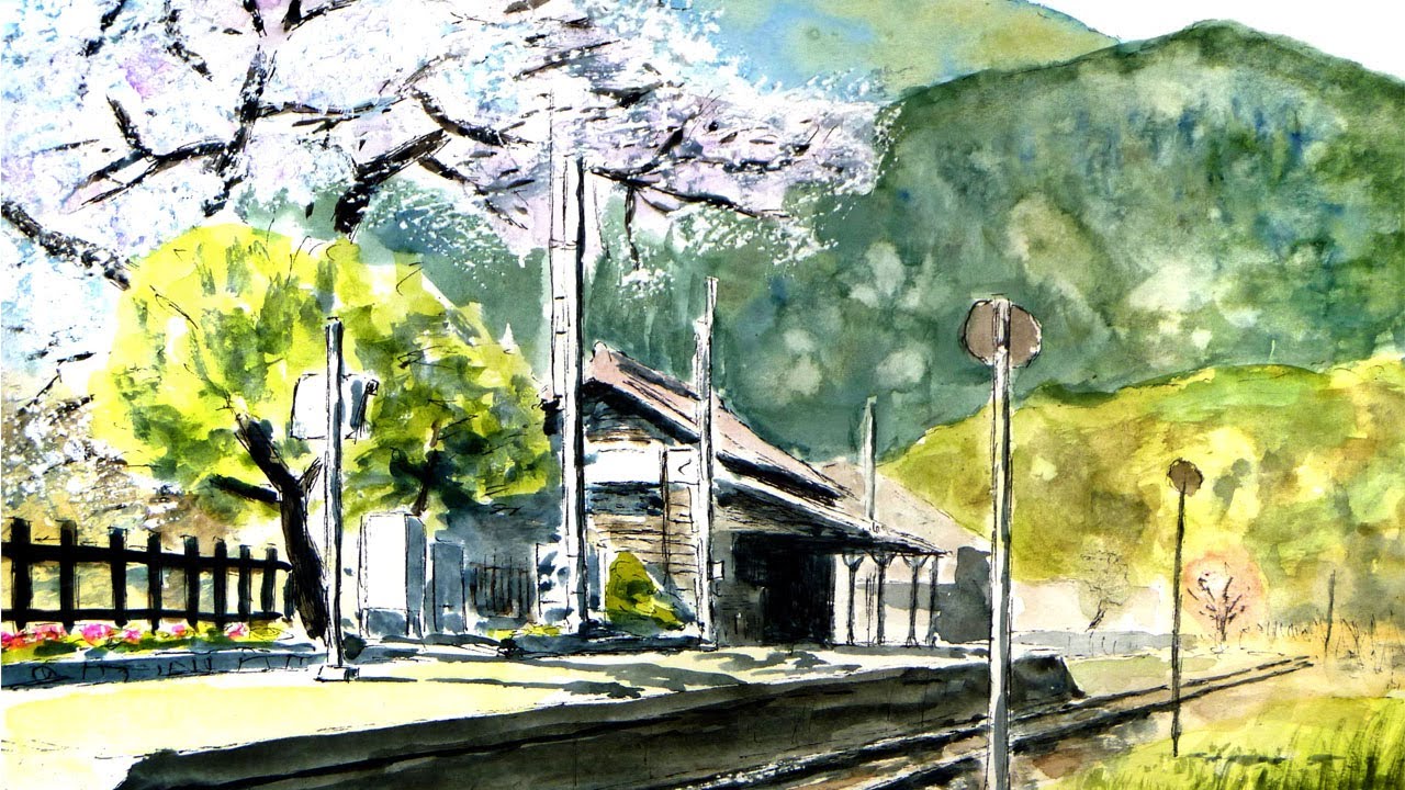 水彩画(風景)№168 水彩画(風景)№168 【公式通販】