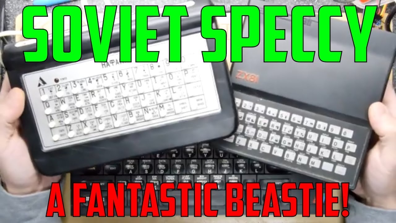 Soviet Sinclair ZX Spectrum Clone Teardown НПО 
