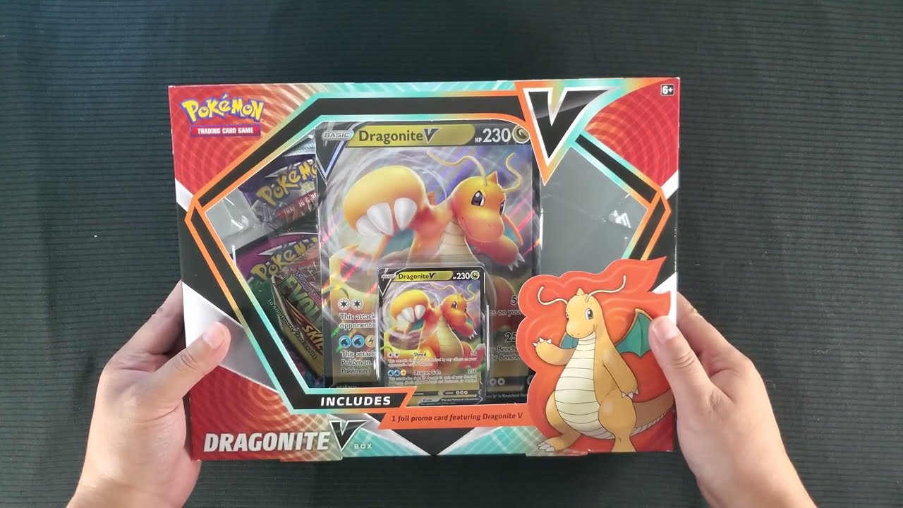 Opening The Pokémon Dragonite V Box! - YouTube