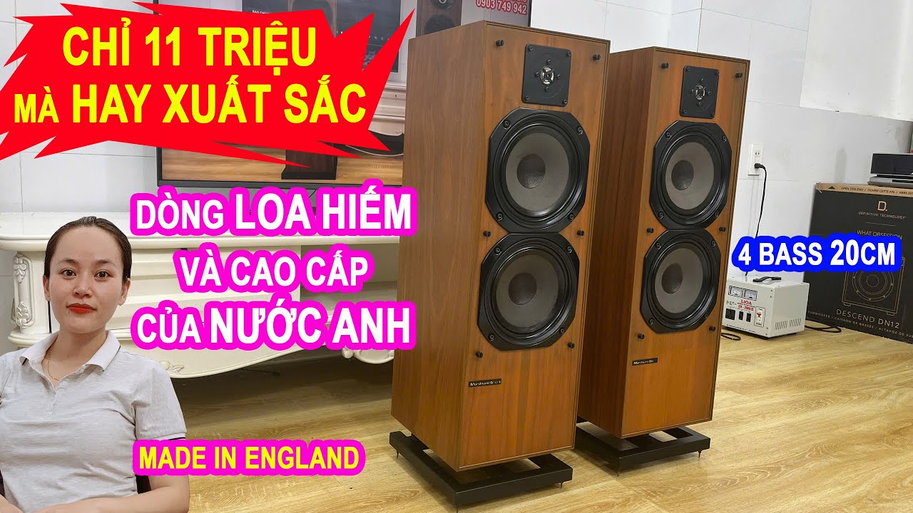 MAKE YOUR HAIR STAND UP with the RARE EUROPEAN SPEAKER sound