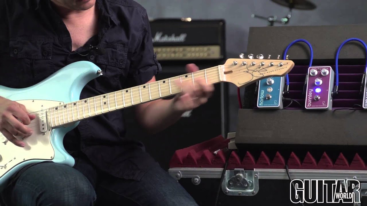 Bogner Burnley, Harlow and Wessex Effect Pedals - YouTube