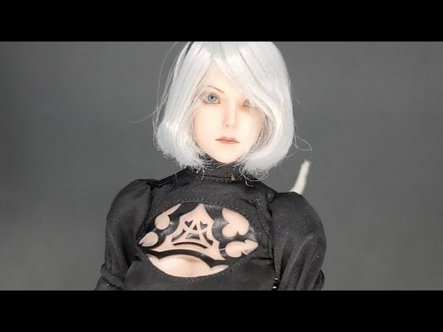 Super Duck - 2B from NieR Automata - 1/6 Scale Headsculpt and