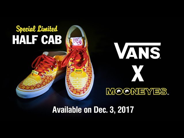 VANS X MOONEYES Special Limited Half Cab - YouTube