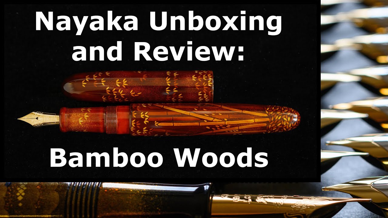 A Few Fair Pens - Nakaya Makie Evening Cherry Blossom Fountain Pen