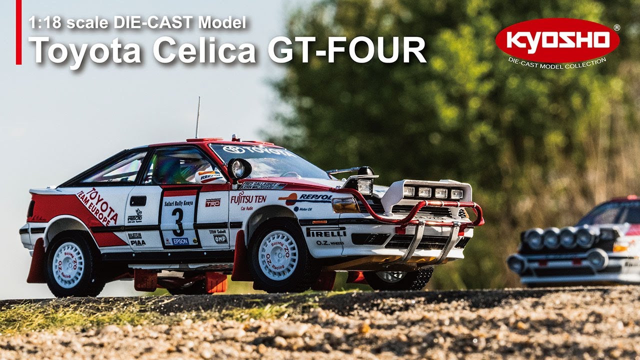 KYOSHO 1:18 TOYOTA CELICA GT-FOUR - YouTube