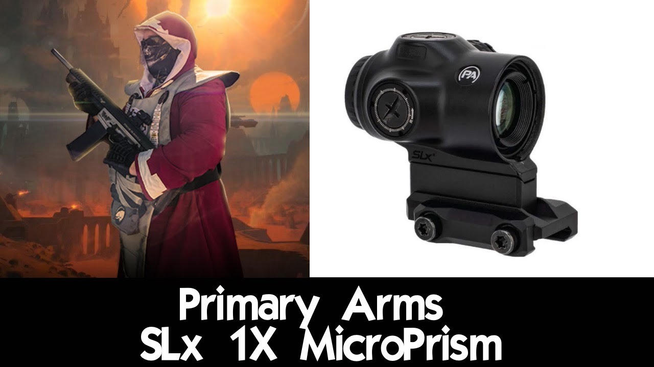 Primary Arms SLx 1X MicroPrism™ Scope - Green Illuminated ACSS