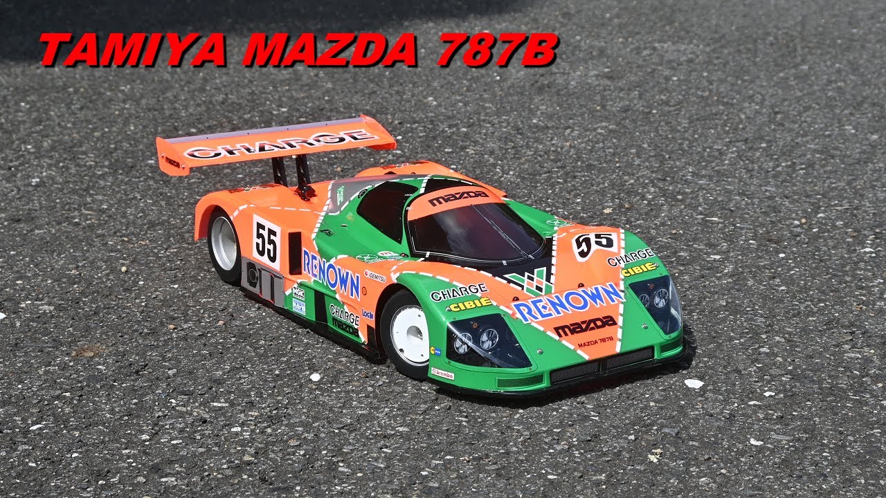 タミヤ マツダ 787B ラジコン 新品未開封 即日発送 タミヤ マツダ 787B