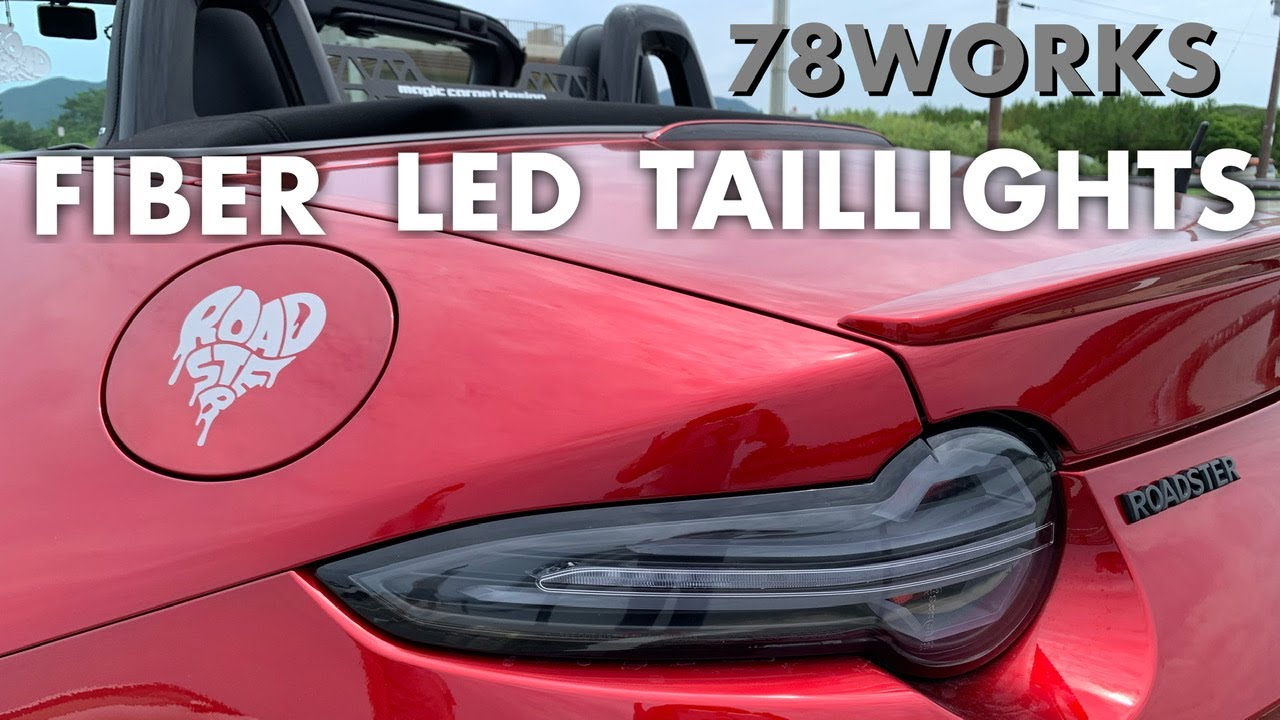 NDロードスター Miata mx-5】ロードスターソウルレッドに78WORKS