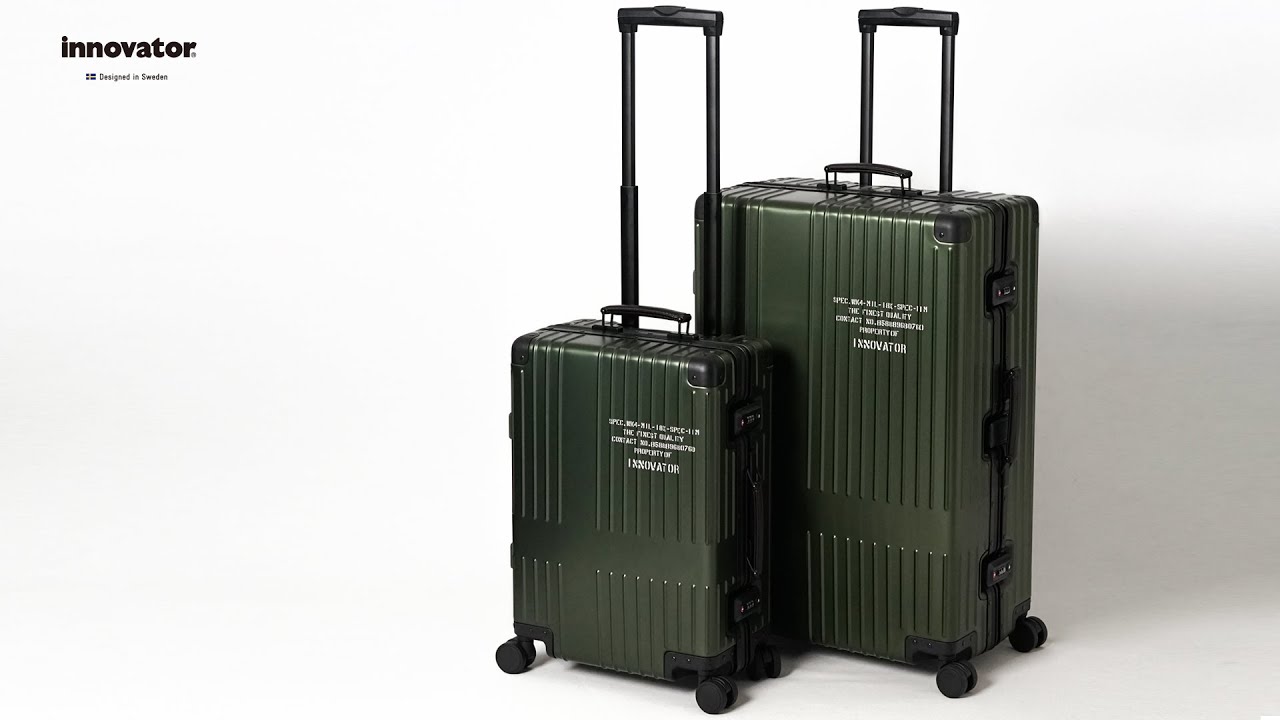 innovatorアルミキャリーケース INV7811Laser - YouTube