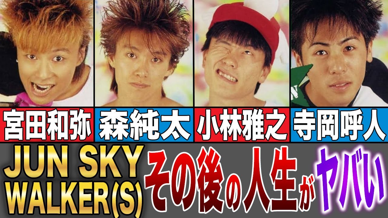ジュンスカイウォーカーズ 】JUN SKY WALKER(S)バンド解説#ジュン
