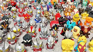 d*3様 ウルトラマン 怪獣フェギュア ソフビ 指人形 大小309体 まとめ d