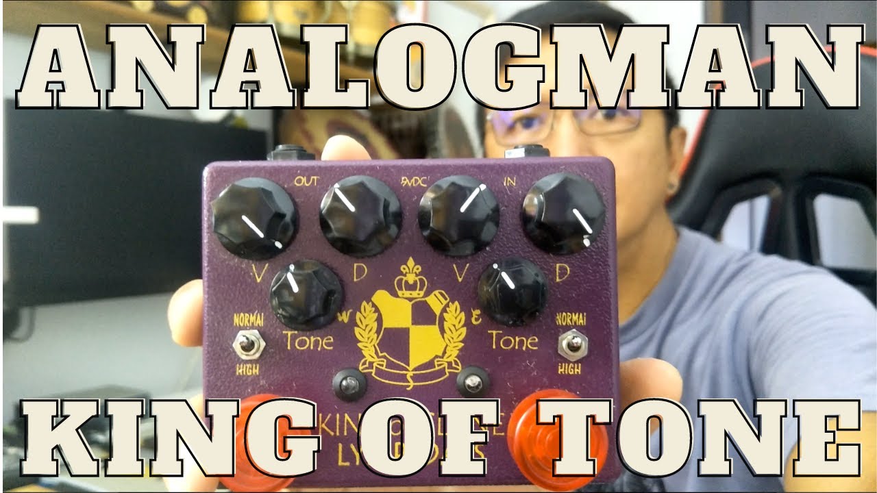 ANALOGMAN King Of Tone Clone by LY Rock Pedals - YouTube