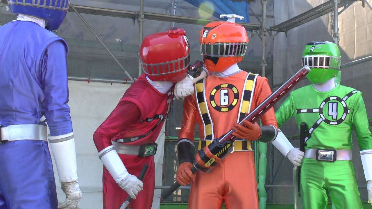 烈車戦隊トッキュウジャー」ショー トッキュウ6号登場 2014.9.28