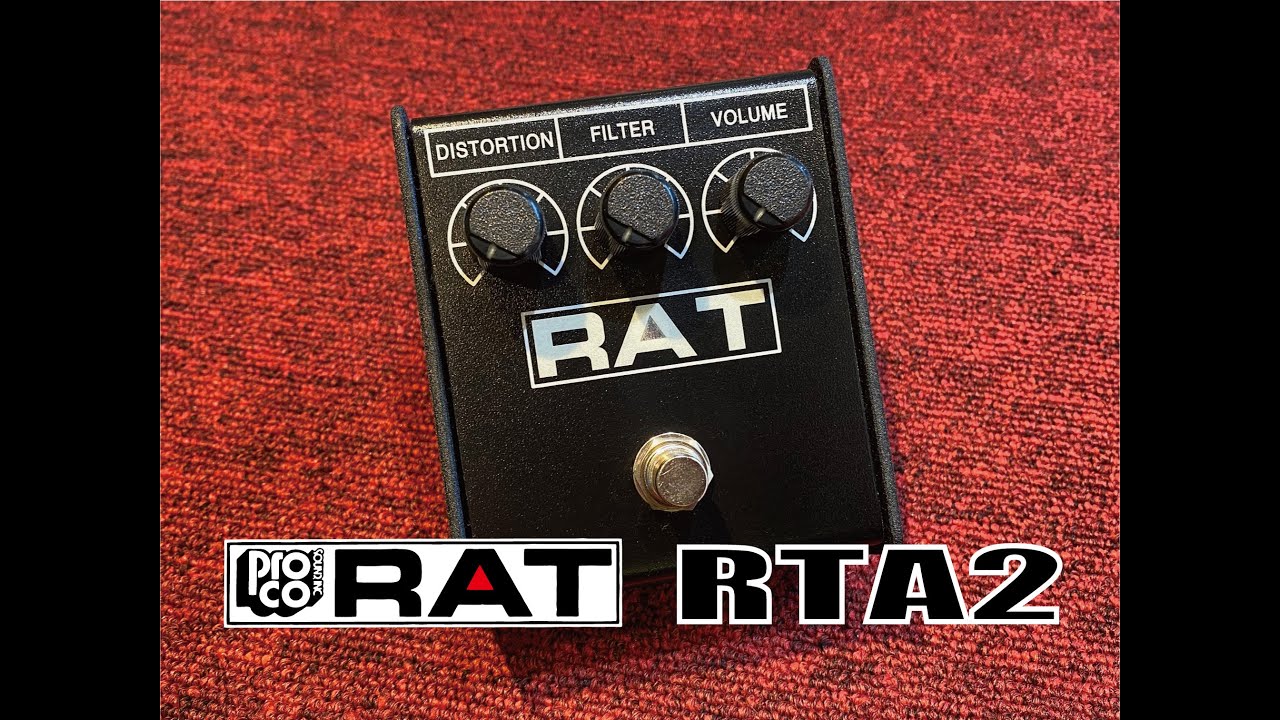 ProCoのRAT2を弾いてみた！ やっぱり、往年のディストーションは使い