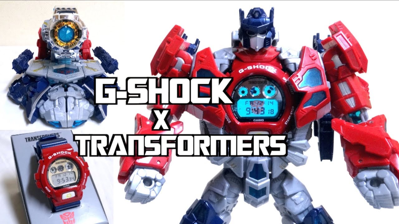 G-SHOCK × TRANSFORMERS】Master Optimus Prime wotafa's review - YouTube