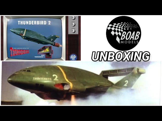Thunderbird 2 Unboxing - 1/350 model kit - Adventures in Plastic