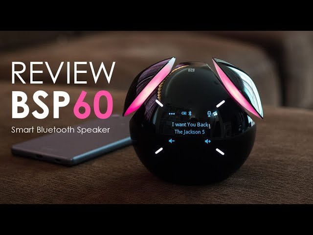 Sony Smart Bluetooth Speaker BSP60 - YouTube