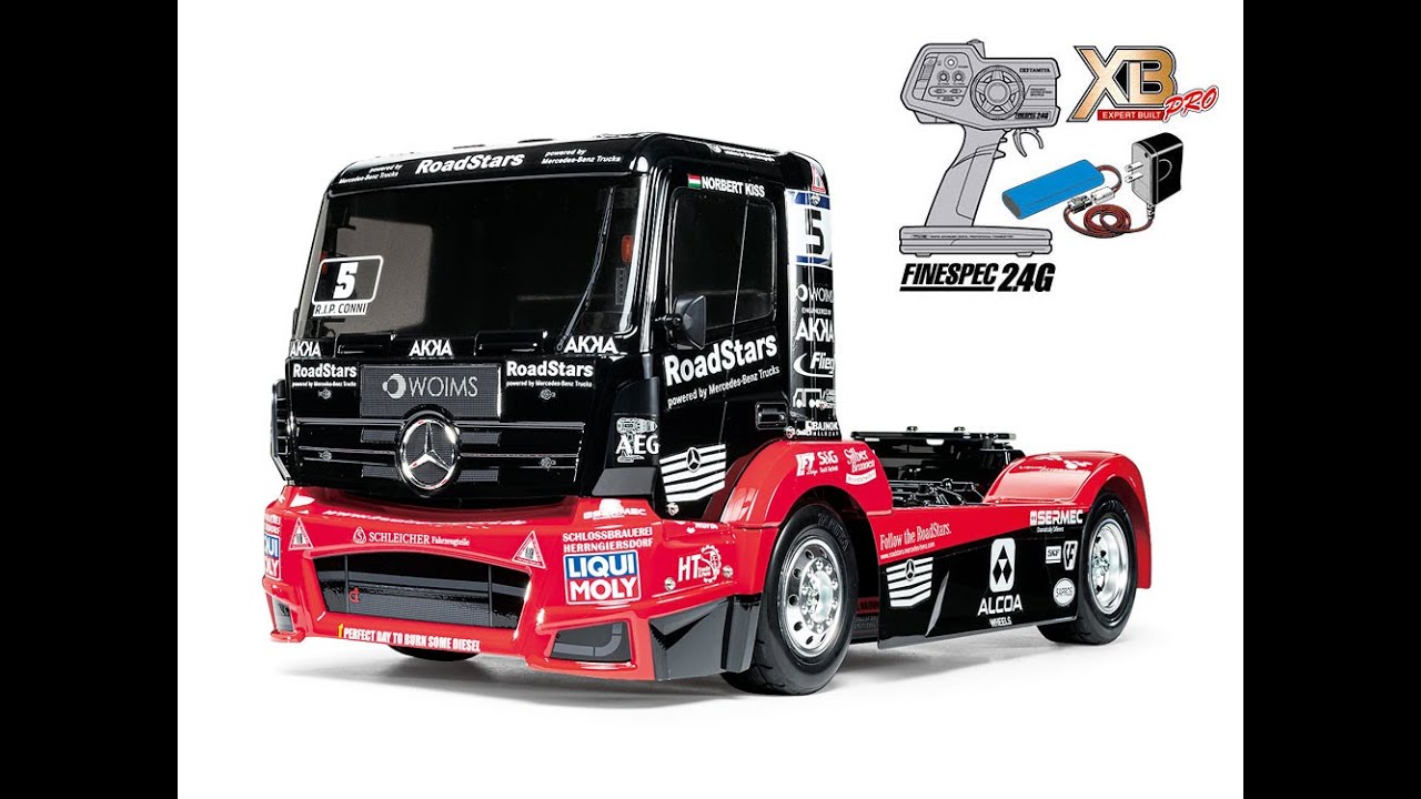 タミヤ ベンツ アクトロスXB完成品 塗装済 未開封 タミヤ ベンツ