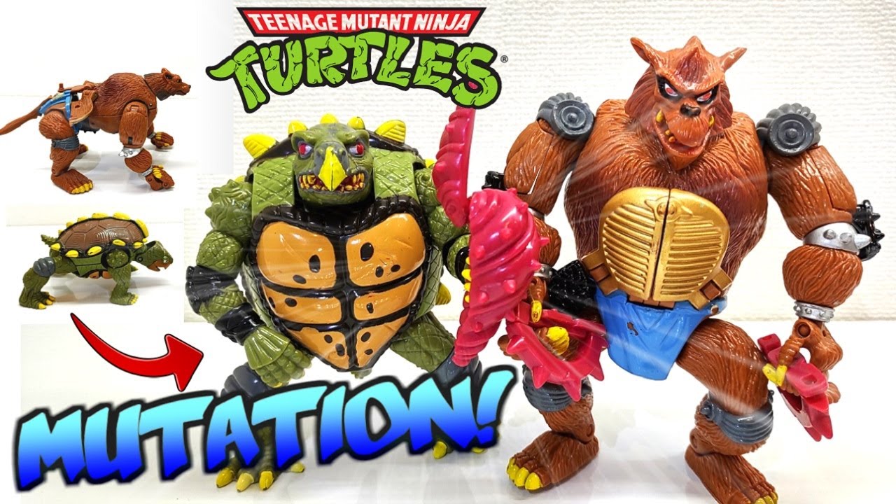 ネカ トッカ&ラザー NECA タートルズ TMNT] Figure Review ④ Mutation