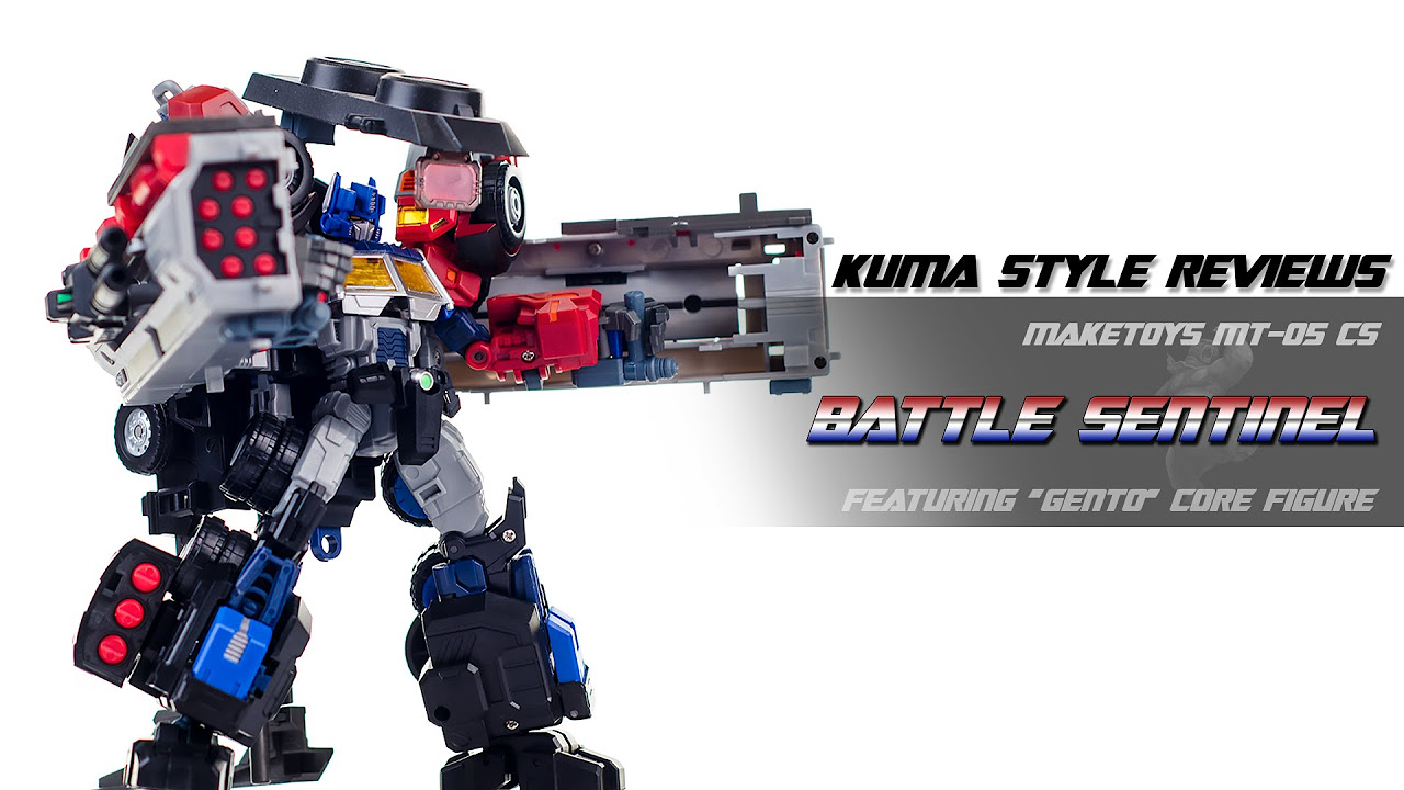 Toy Review: MakeToys MT-05 CS Battle Sentinel - YouTube