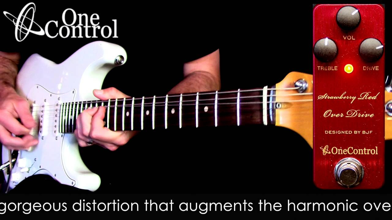 One Control Strawberry Red Overdrive - YouTube