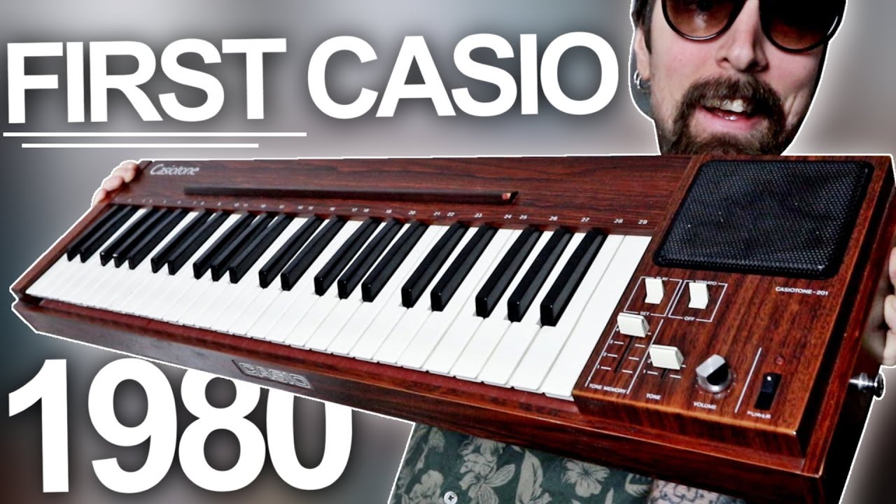 The FIRST Casio Keyboard | Casiotone 201 - YouTube