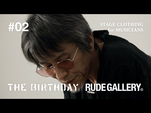 THE BIRTHDAY × RUDE GALLERY – STAGE CLOTHING for MUSICIANS Session