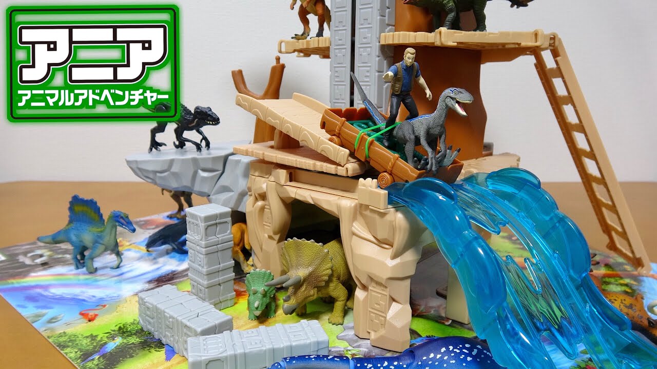 巨大な遺跡にギミックが盛り沢山! アニア アニマルアドベンチャー