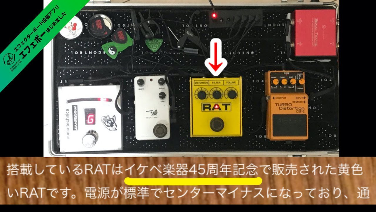黄色のRAT2搭載ボード！LIL' RAT発売記念投稿①【エビーロードの海老名