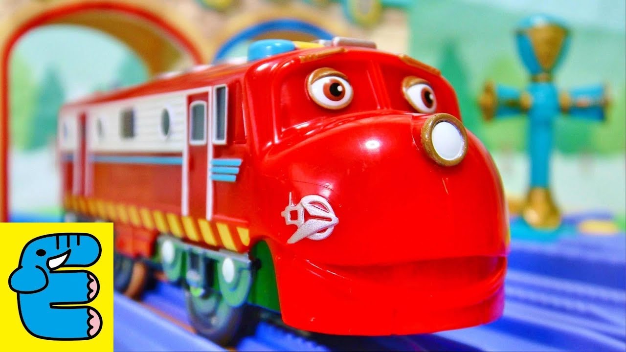 Plarail Chuggington Talking Tunnel Set of Wilson and Vee #1