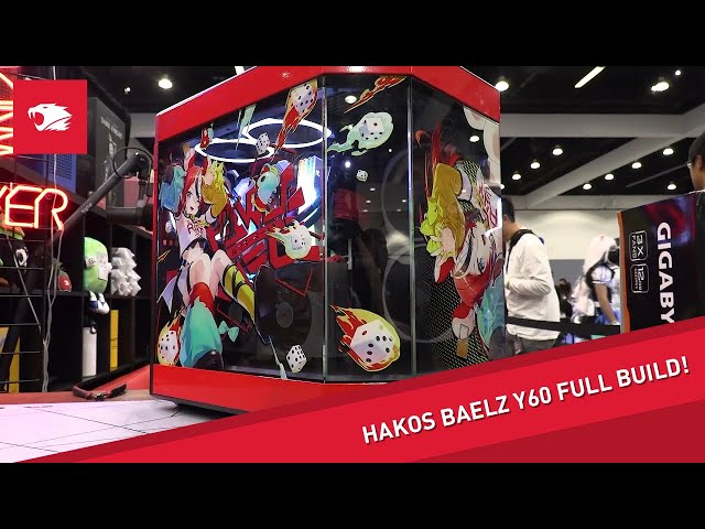 Hakos Baelz HYTE Y60 Full PC Build From Anime Expo 2022 - YouTube