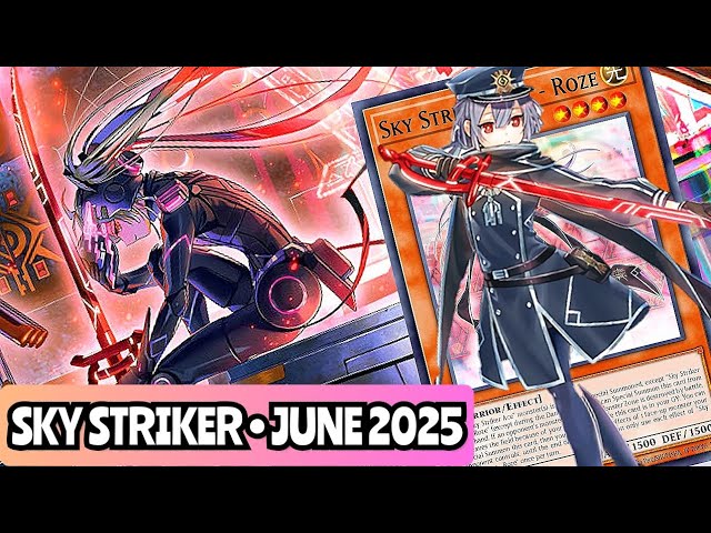UNDEFEATED* 1ST PLACE! Sky Striker Deck Profile! JUNE 2025! - YouTube