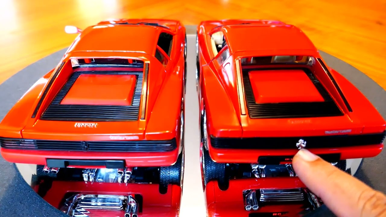 Hot Wheels ホットウィールFerrari 1/18 赤テスタロッサ84 Hot Wheels