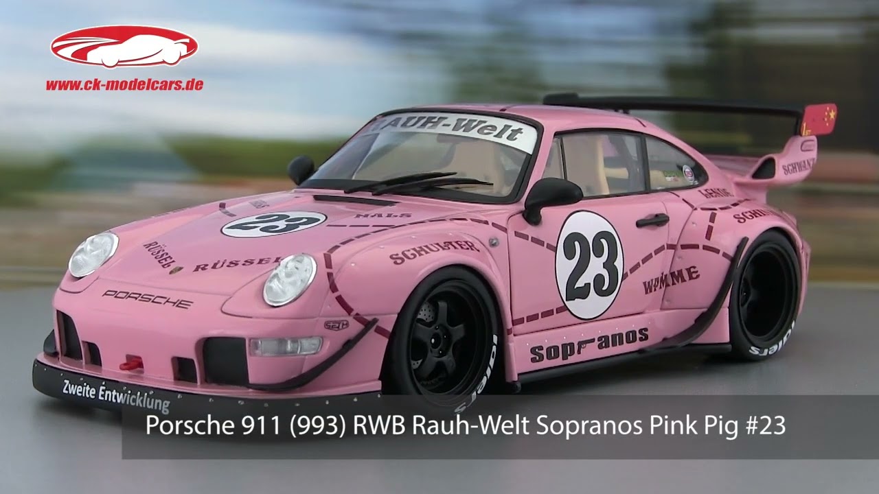 RWB 993 1/18 マットピンク RWB 993 1/18 マットピンク RWB 993 1/18