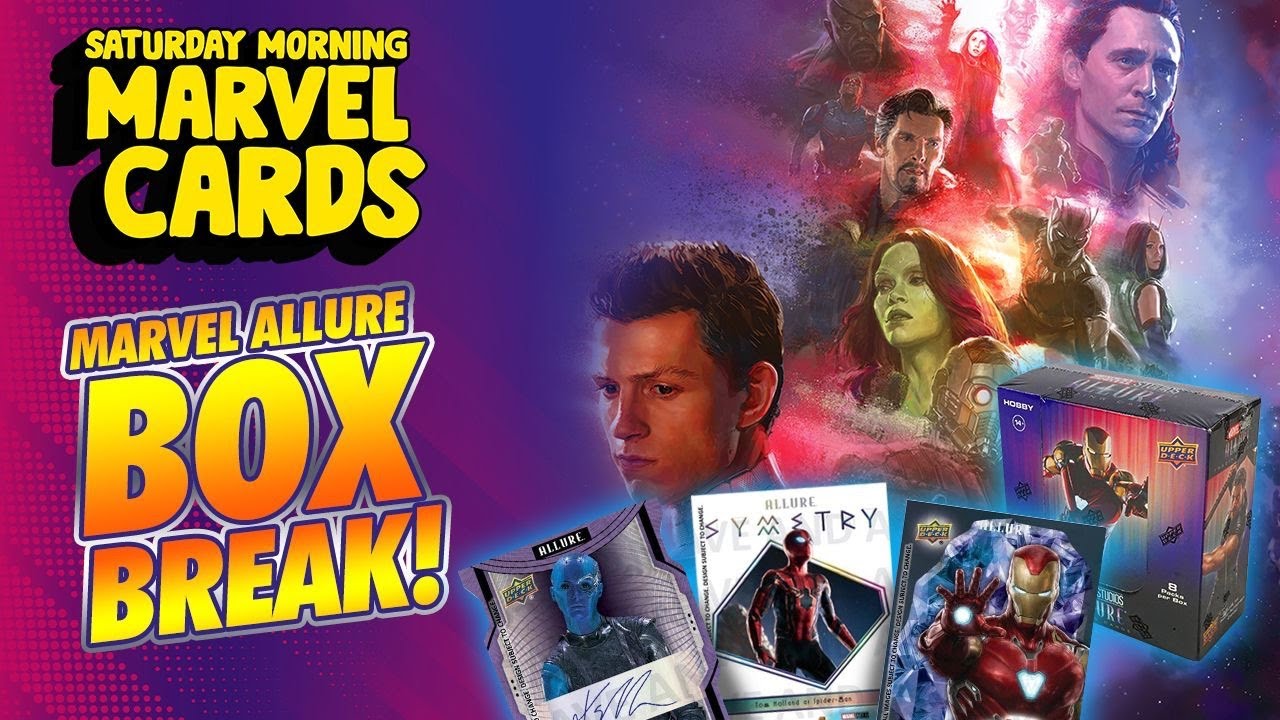 Unboxing Marvel Allure | Saturday Morning Marvel Cards - YouTube