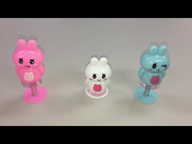 商品紹介】ピョンピョンうさちゃん HRIOW39904 - YouTube