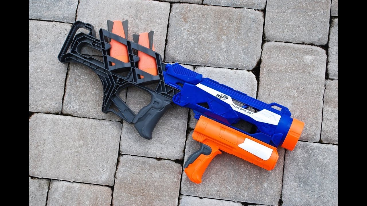 REVIEW] Nerf N-Strike Thunderblast Unboxing, Review, & Firing Test
