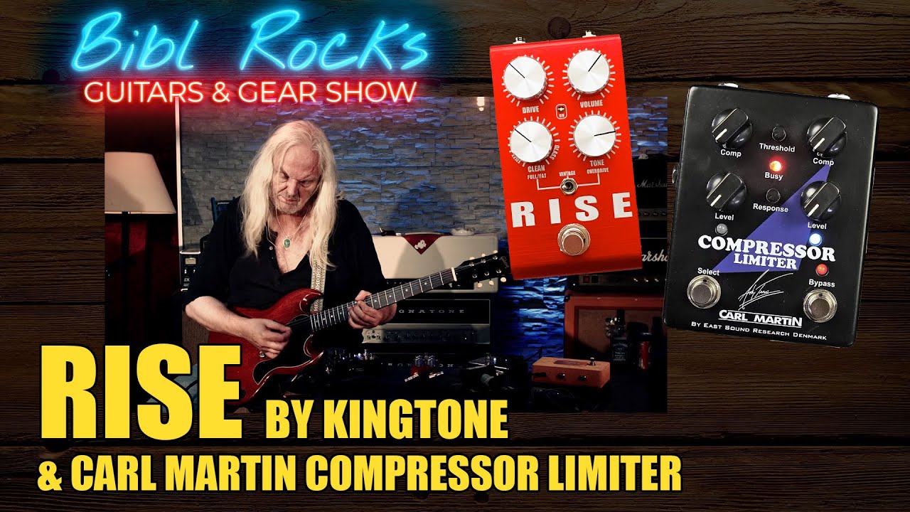 King Tone Guitar Rise - Boost Sound DEMO 【魔法の箱研究所】 - YouTube