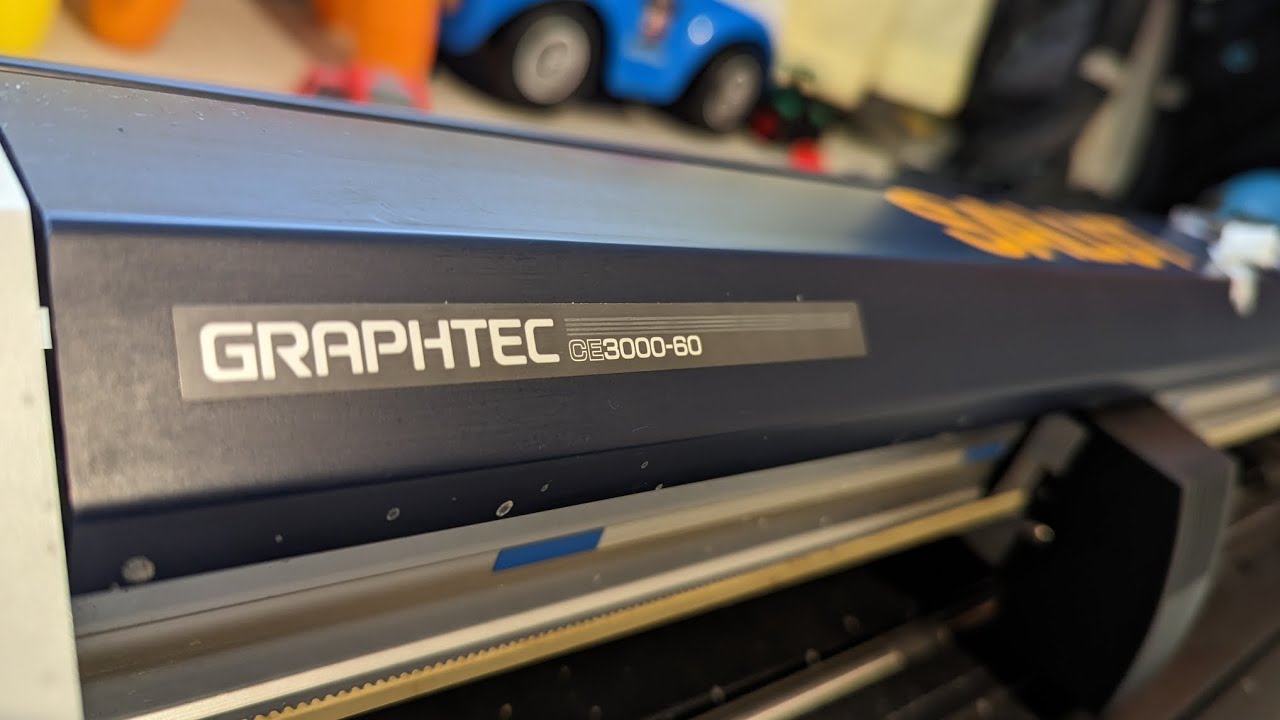 Graphtec CE3000-60 demo - YouTube