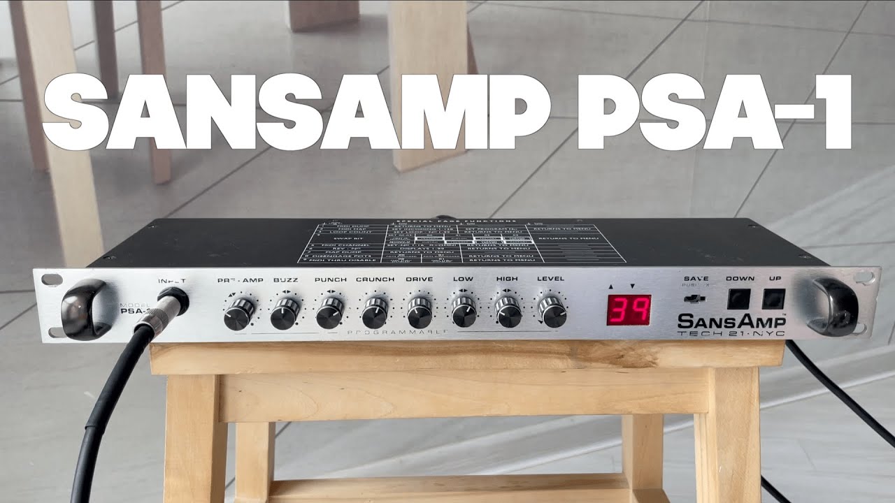 TECH21-NYC SANS AMP PSA-1(プリアンプ)