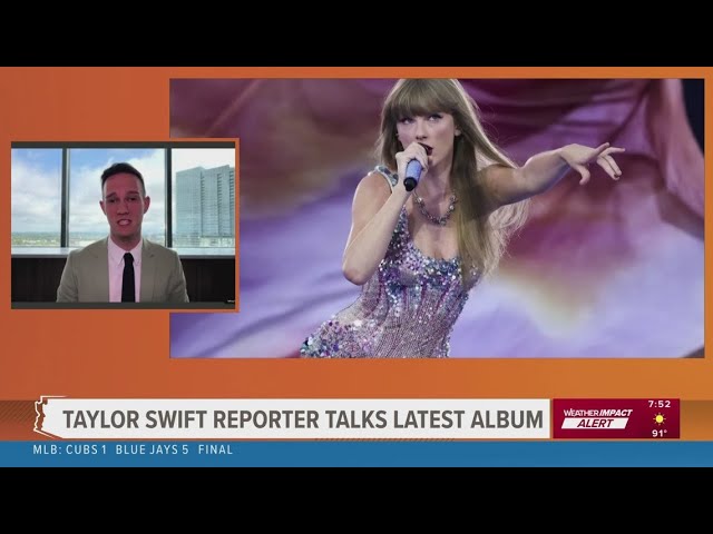 Taylor Swift reporter talks about new album, upcoming podcast