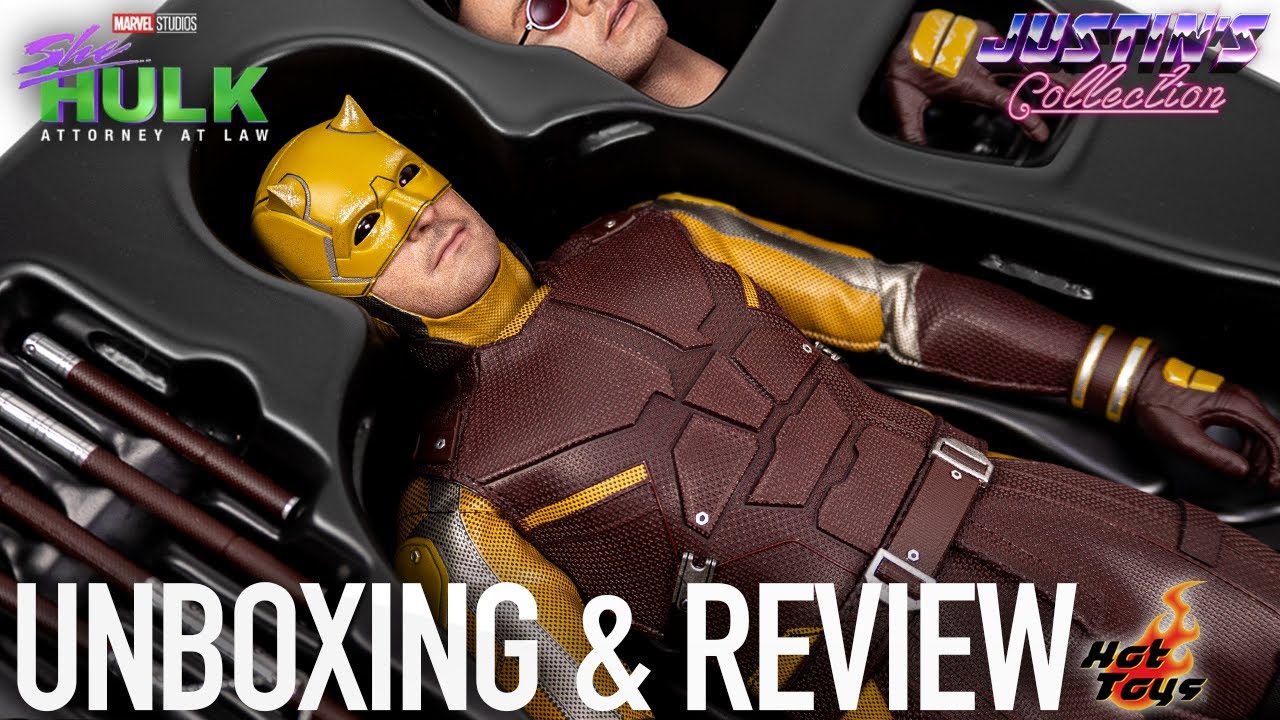 Hot Toys Daredevil She-Hulk Unboxing & Review - YouTube